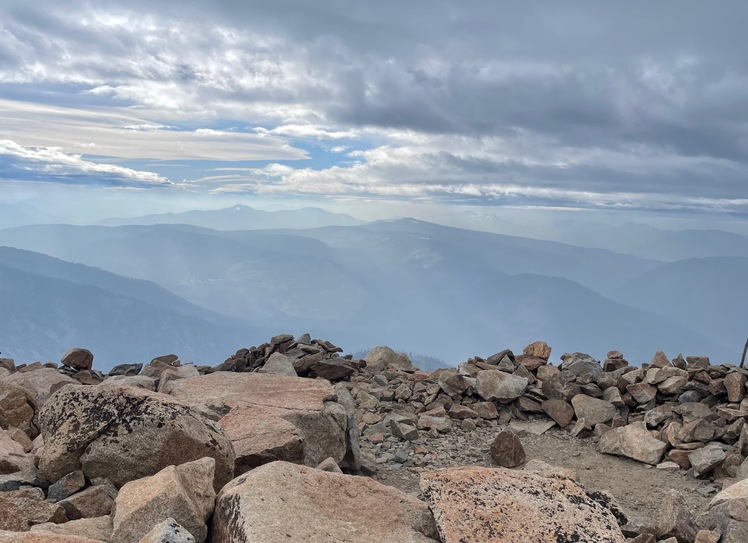 View from Pyramid Peak